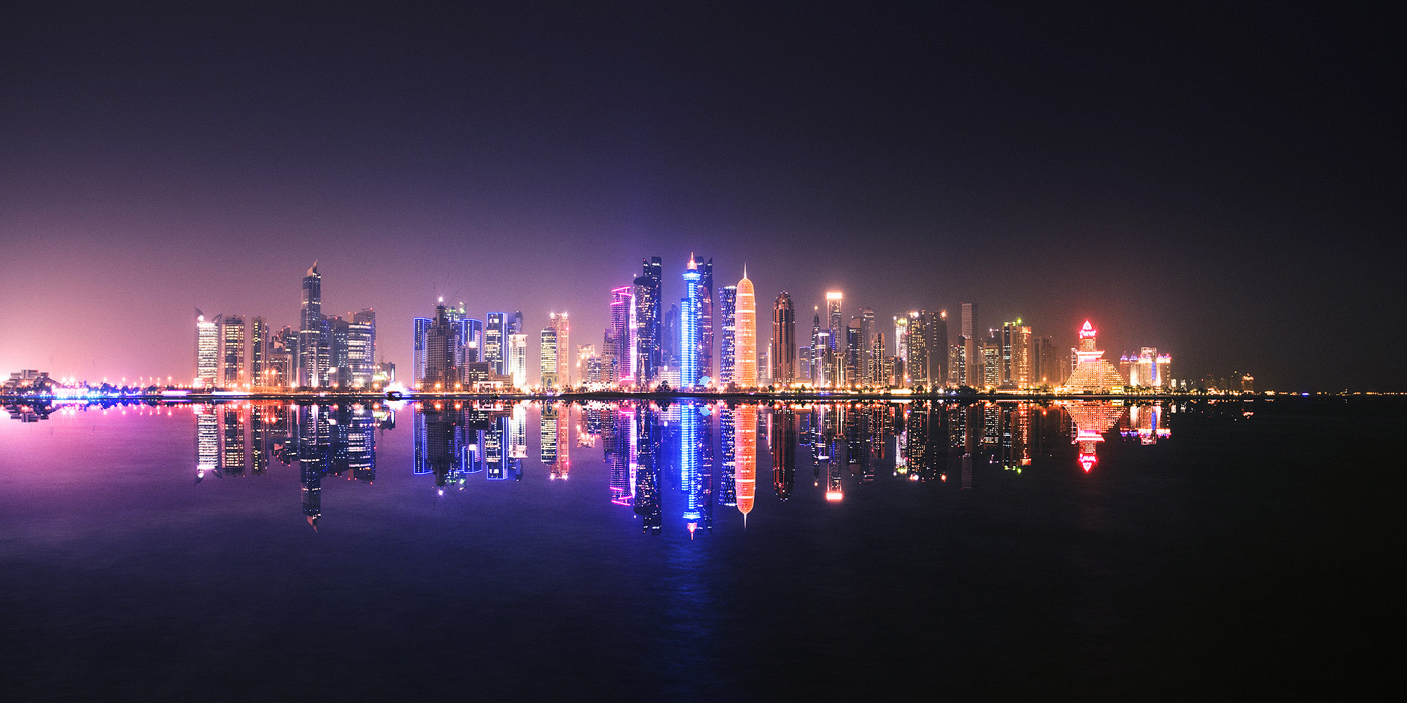 Doha Qatar Towers View